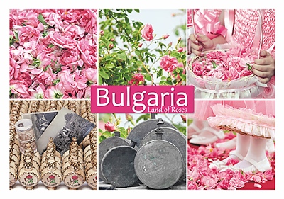 Картичка България Долината на розите