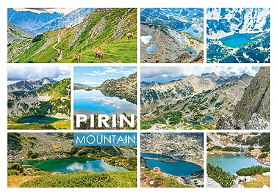 Картичка Пирин - Пирински езера
