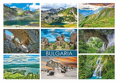 Картичка България - природни красоти