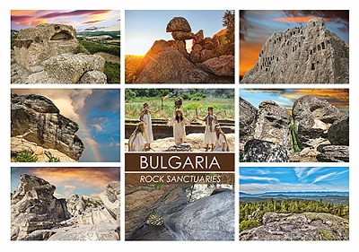 Картичка България - Скални светилища
